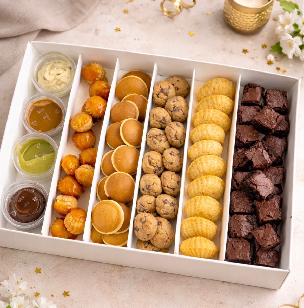 The Ultimate Gathering ( Mini Sandwiches and Celebration Box)