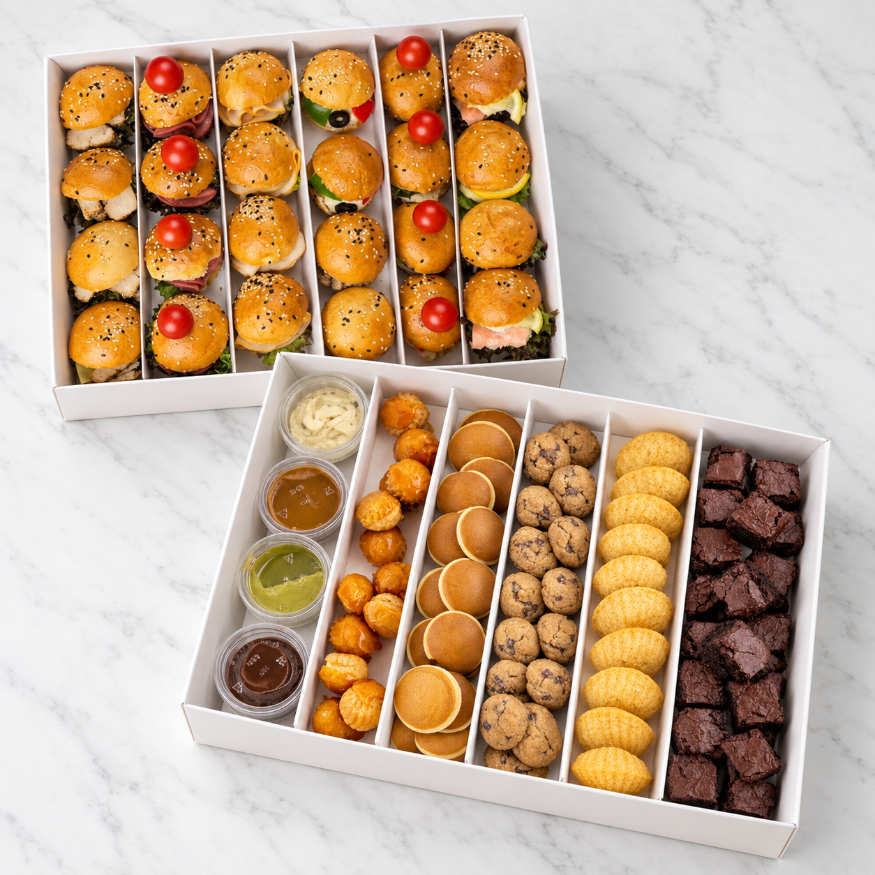 The Ultimate Gathering ( Mini Sandwiches and Celebration Box)