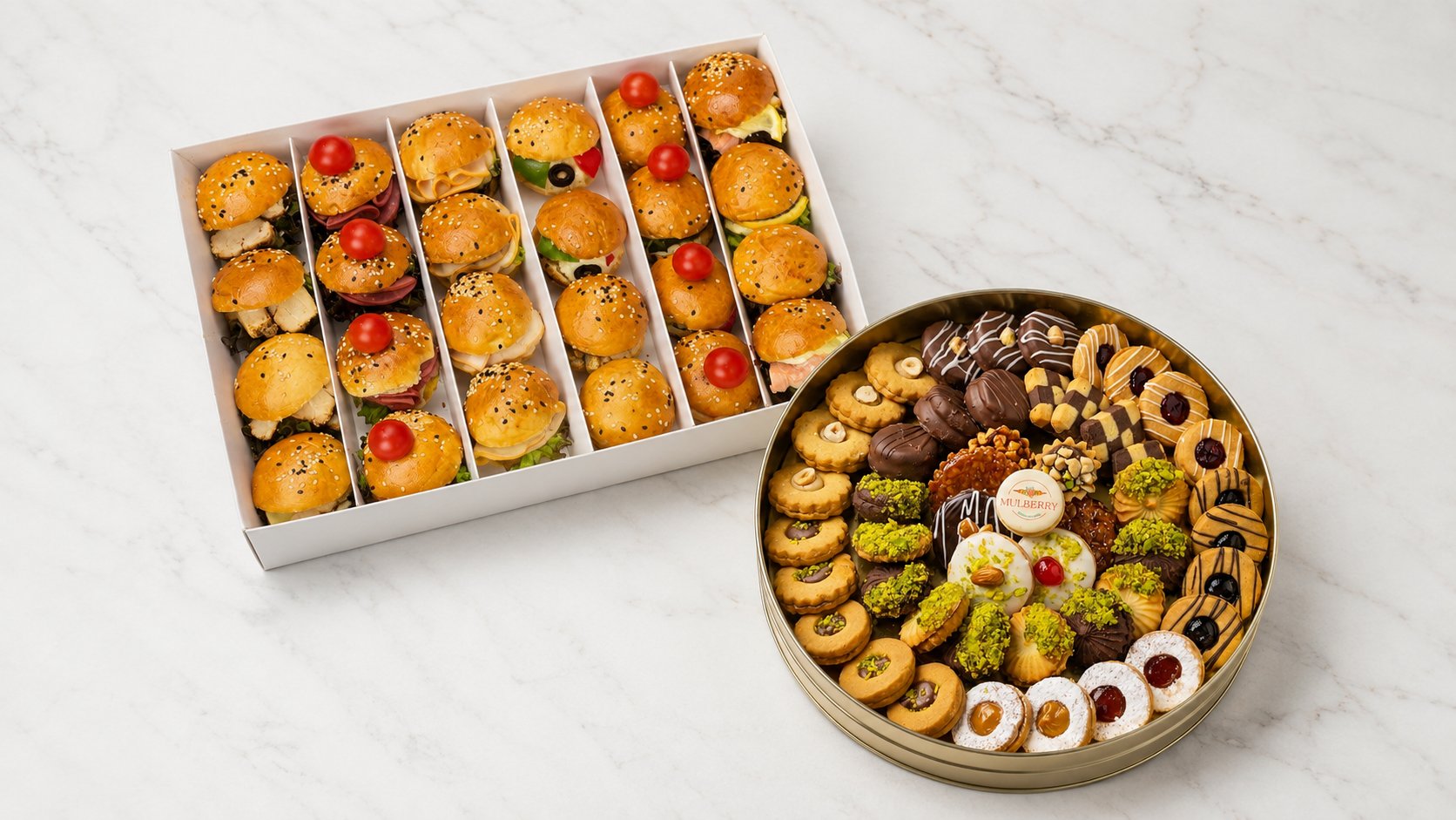 The Petite Party – Mini Sandwiches & Petit Four