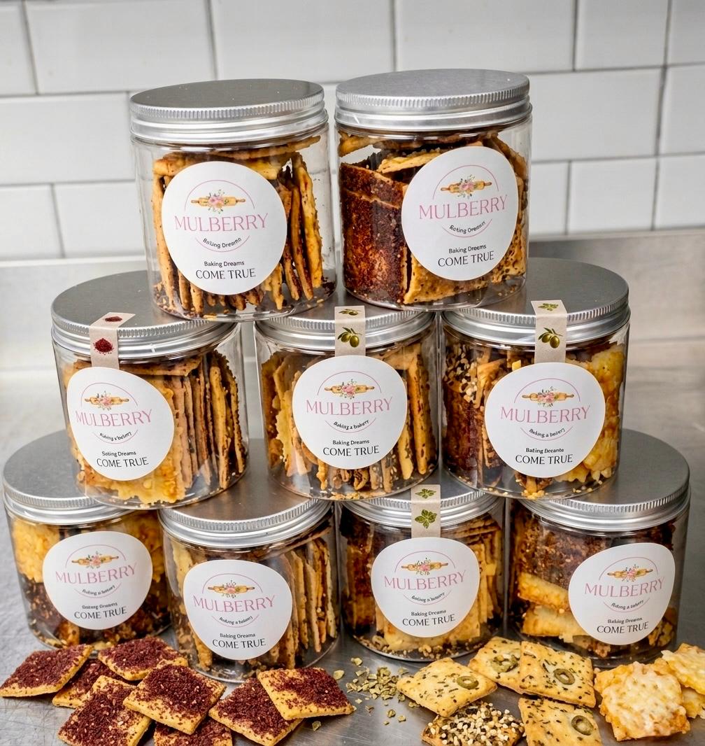 Savory crackers